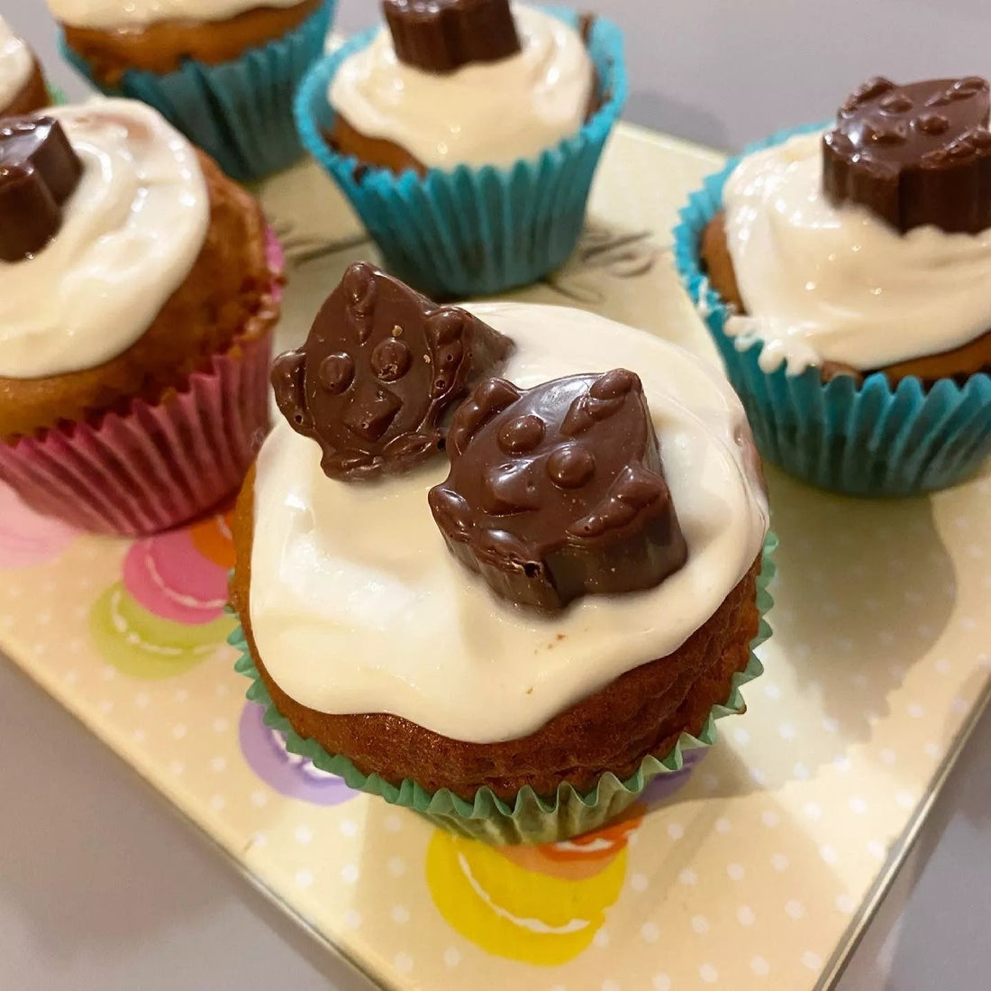 Vegan and Free From Easter Cupcake Recipe - Cocoa Libre