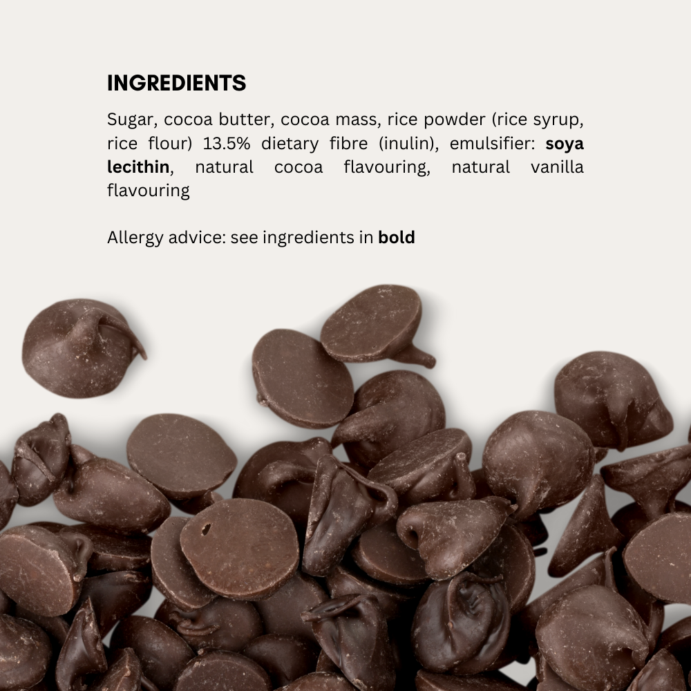 Dairy-free, Gluten-free Cooking/Baking "Milk" Chocolate Chips 500g | Nut Free | Dairy Free | Gluten Free | Vegan