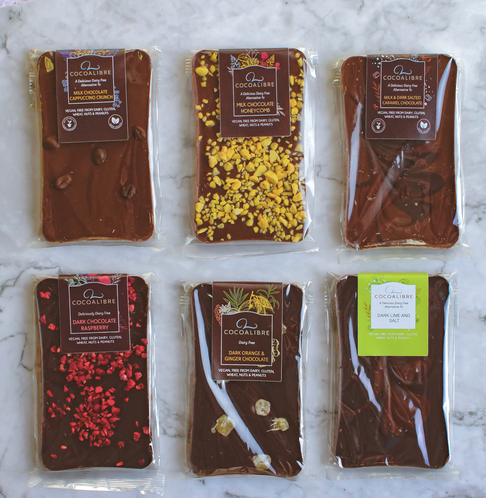 6 Slab Selection Box | Dairy Free - Vegan - Nut Free - Gluten Free