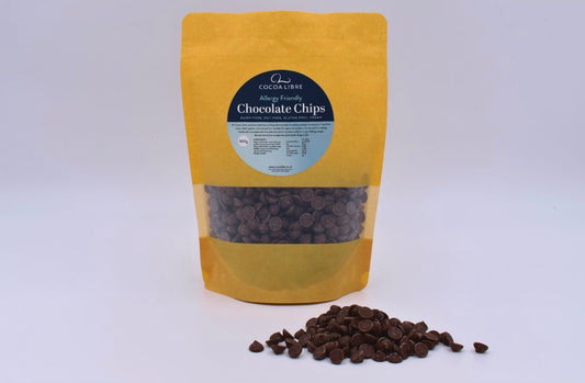 Dairy-free, Gluten-free Cooking/Baking "Milk" Chocolate Chips 500g | Nut Free | Dairy Free | Gluten Free | Vegan