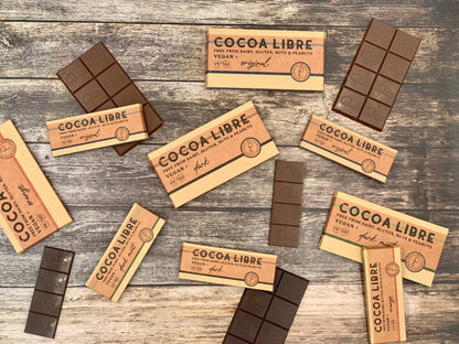 Dark Mint Chocolate Bar | 85g Dairy Free Vegan - Cocoa Libre