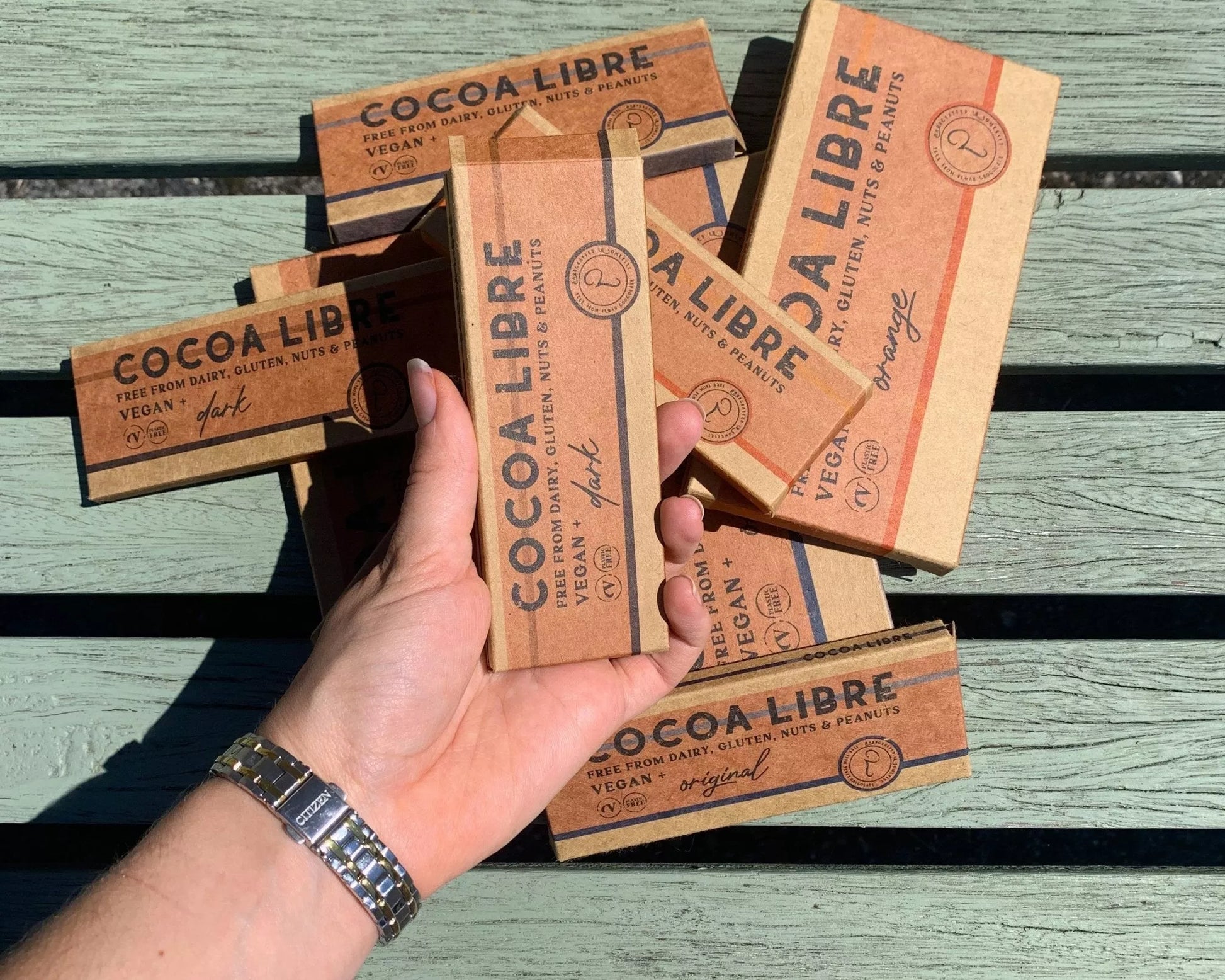 Mini Dark Chocolate Bar | 35g Dairy Free Vegan - Cocoa Libre