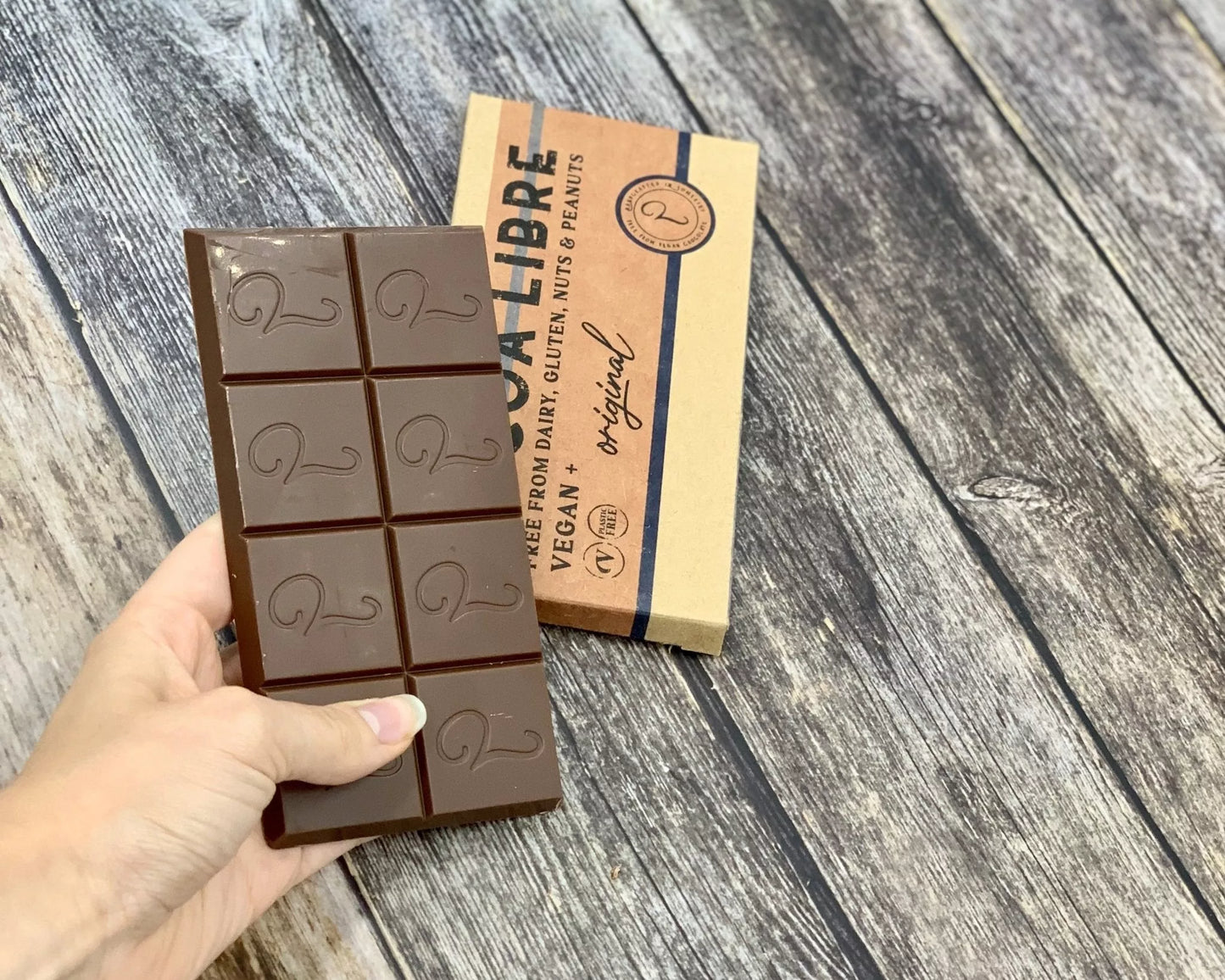 Rice Milk Chocolate Bar | 85g Dairy Free Vegan - Cocoa Libre