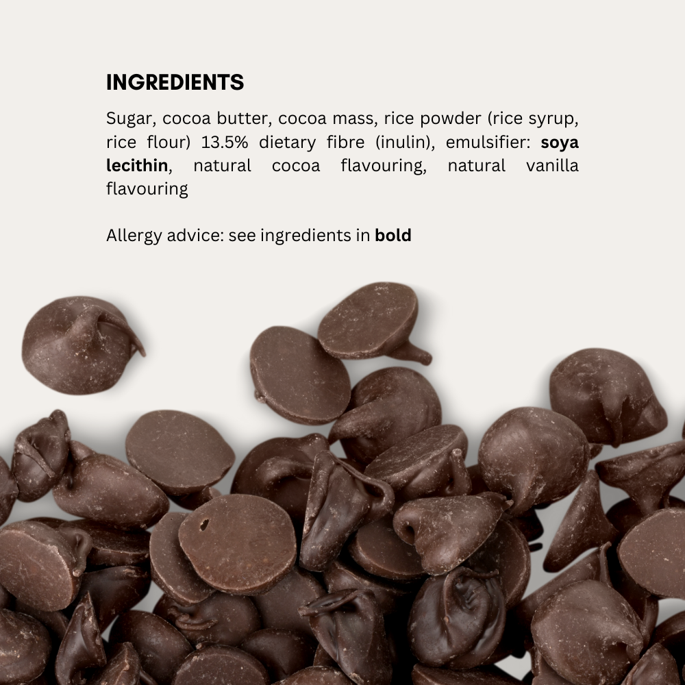 Vegan Cooking/Baking "Milk" Chocolate Chips 500g | Nut Free | Dairy Free | Gluten Free