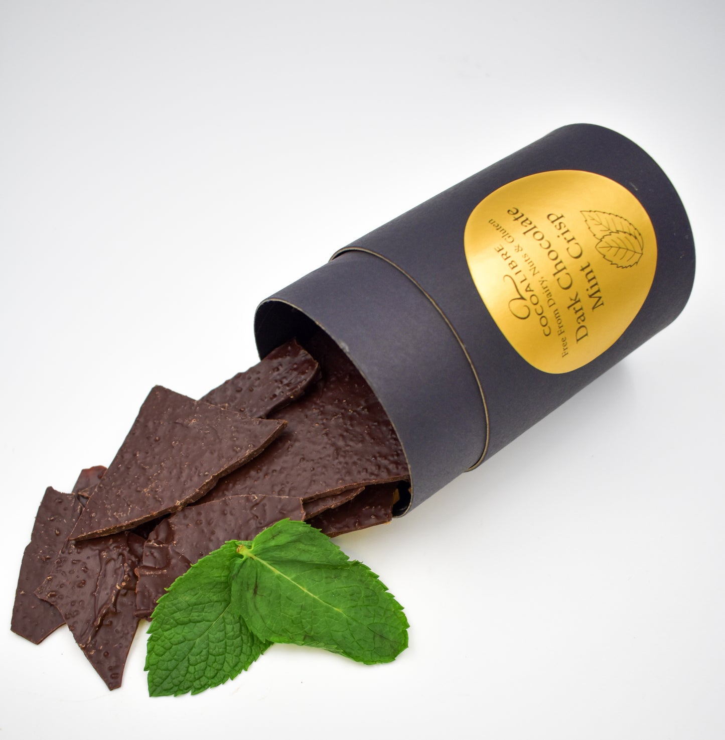 Dark Chocolate Mint Crisp | 120g | Dairy Free | Vegan | Nut Free | Gluten Free |