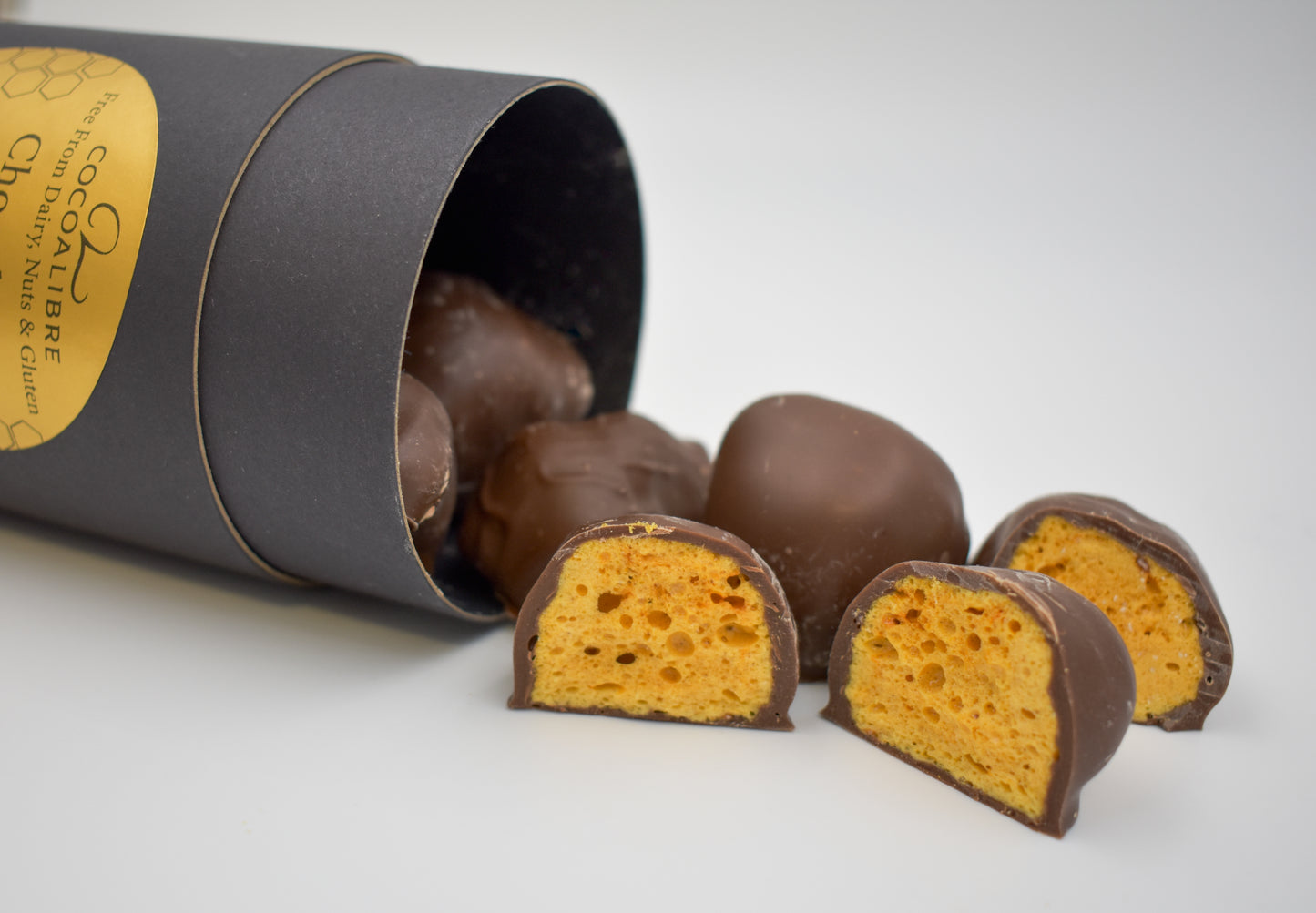 Chocolate Covered Honeycomb | 150g | Dairy Free | Vegan | Nut Free | Gluten Free