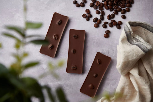 Cappuccino Crunch Rice Milk Chocolate Coffee Mini Slab | 40g Dairy Free Vegan - Cocoa Libre