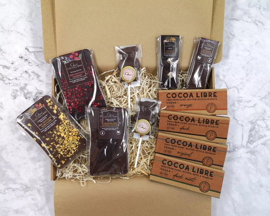 Cocoa Libre Chocolate Gift Box 546g | Dairy Free Vegan - Cocoa Libre