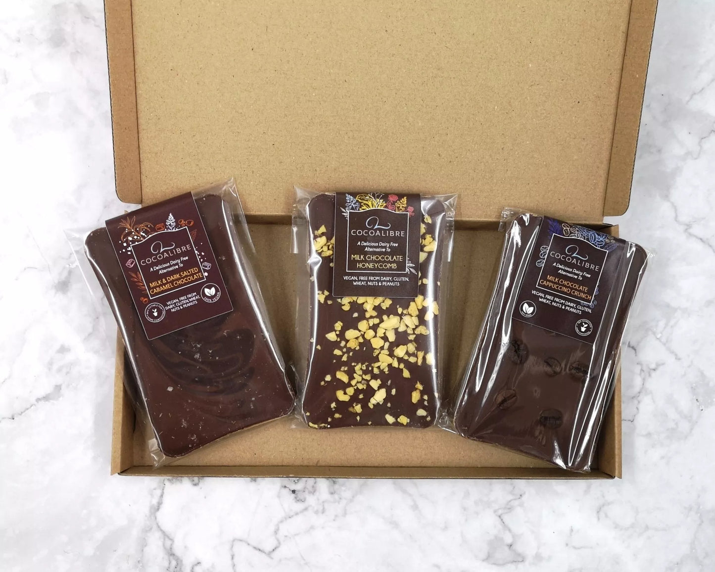 Rice Milk Chocolate Slab Selection | 290g Dairy Free Vegan - Cocoa Libre
